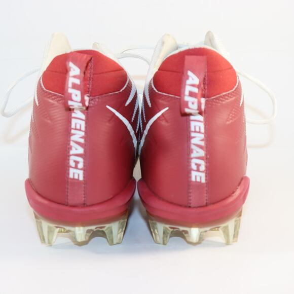 Nike Alpha Menace Pro 2 Football Cleats – Size 13 – Red/White - Picture 4 of 7
